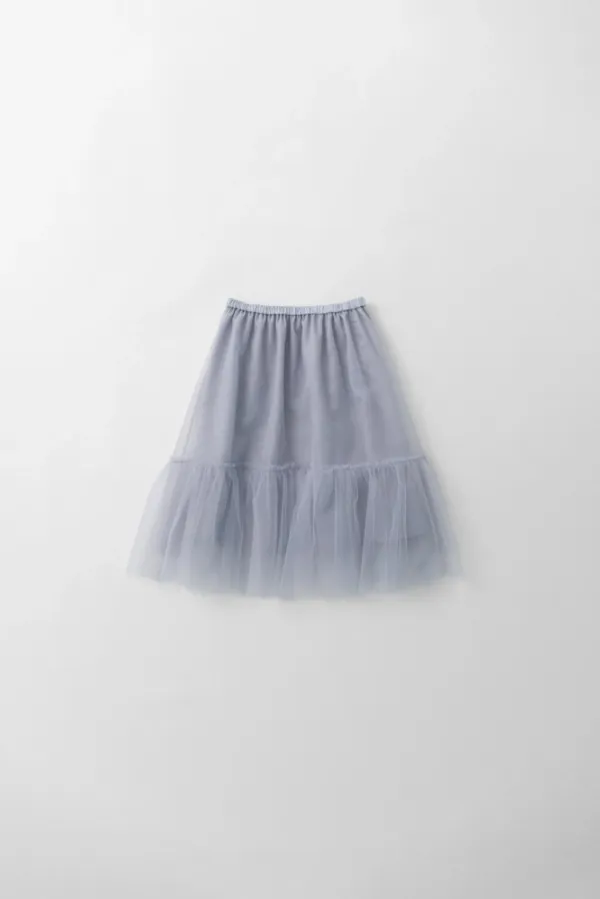 a tutu skirt (blue grey)
