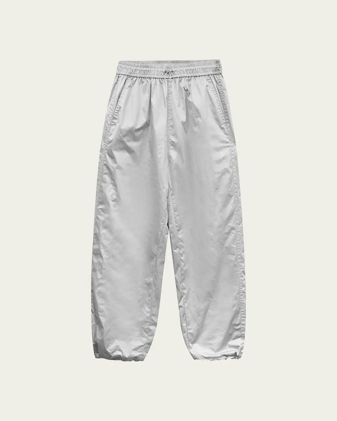 Bas Nylon Pants - Silver