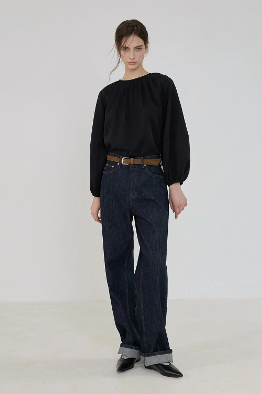 퀸스래빗 Still Indigo-Denim Pants 상품 이미지 2