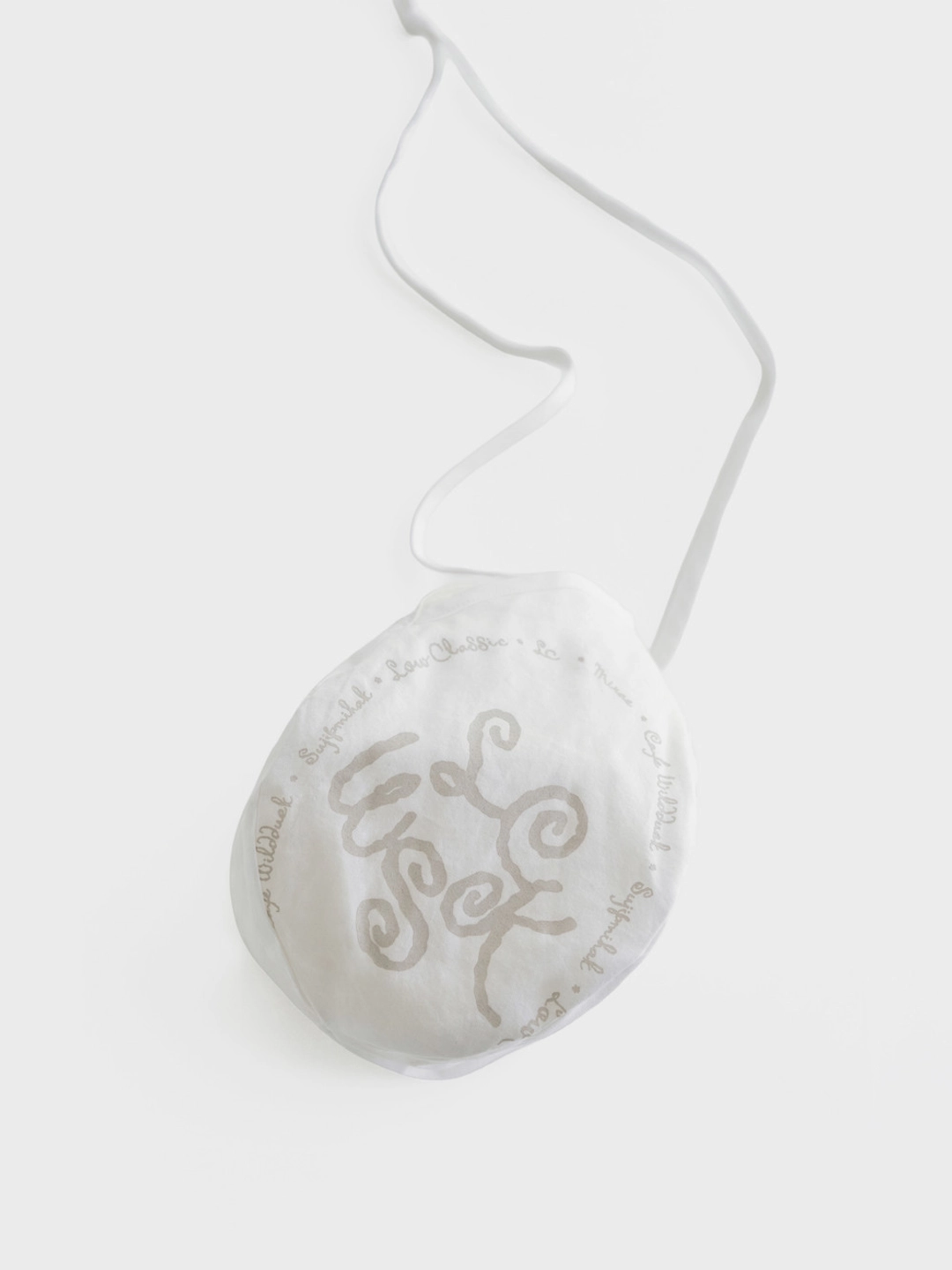 로우클래식 [Exclusive] Mirae Graphic Mini Cotton Bag_White 상품 이미지 3