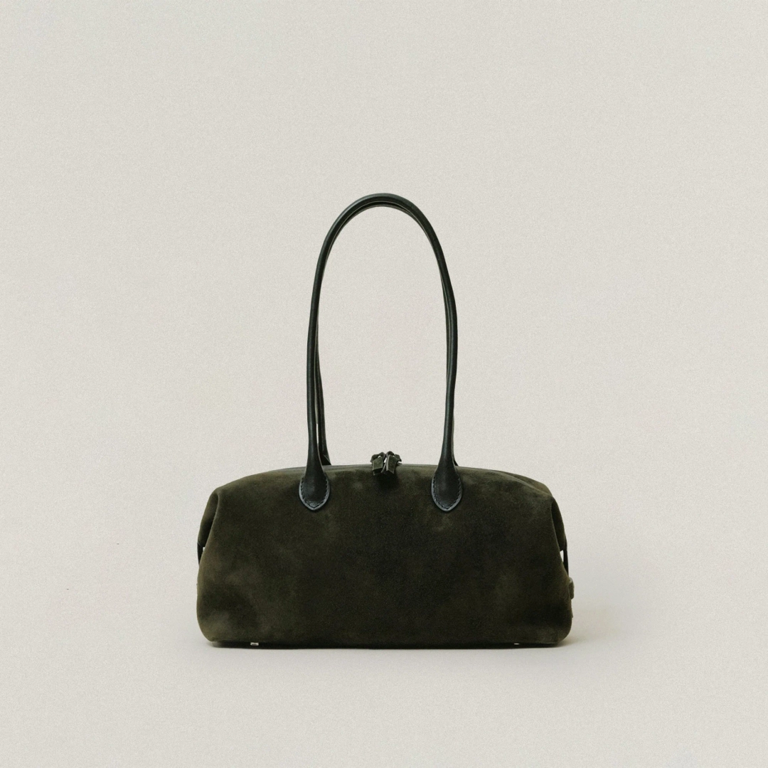 투티에 SAC PATTE SMALL SUEDE KHAKI 상품 이미지 1