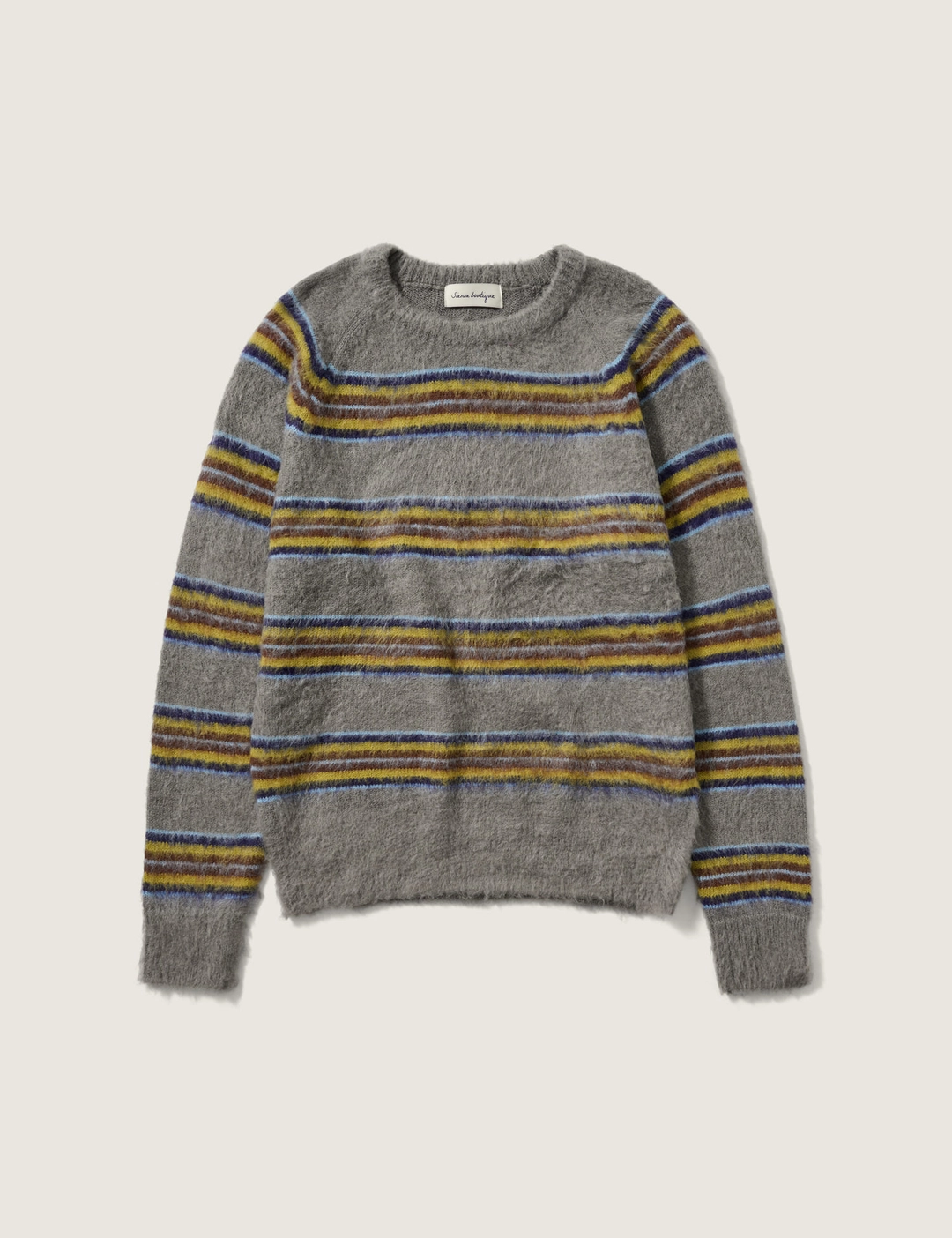 시엔느 Belle Stripe Knit (Charcoal) 상품 이미지 1