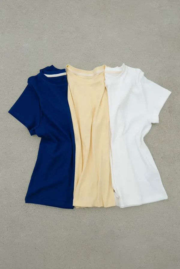 [2PACK]  baker half tee