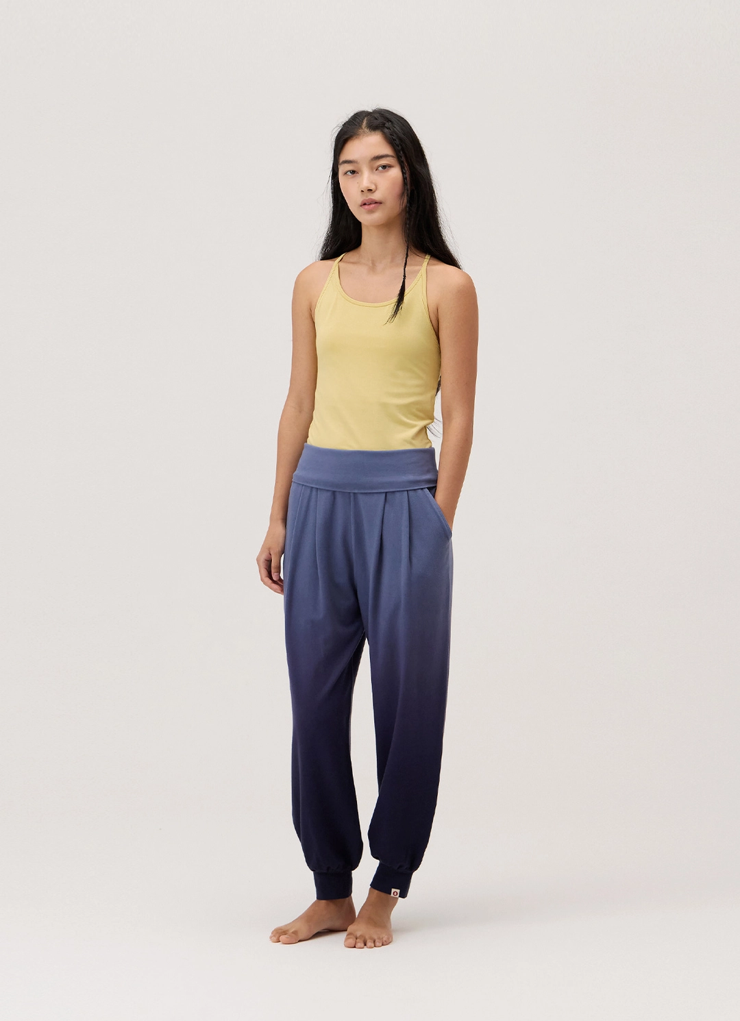 부디무드라 Fortune pants_dyed_Navy Multi 상품 이미지 1