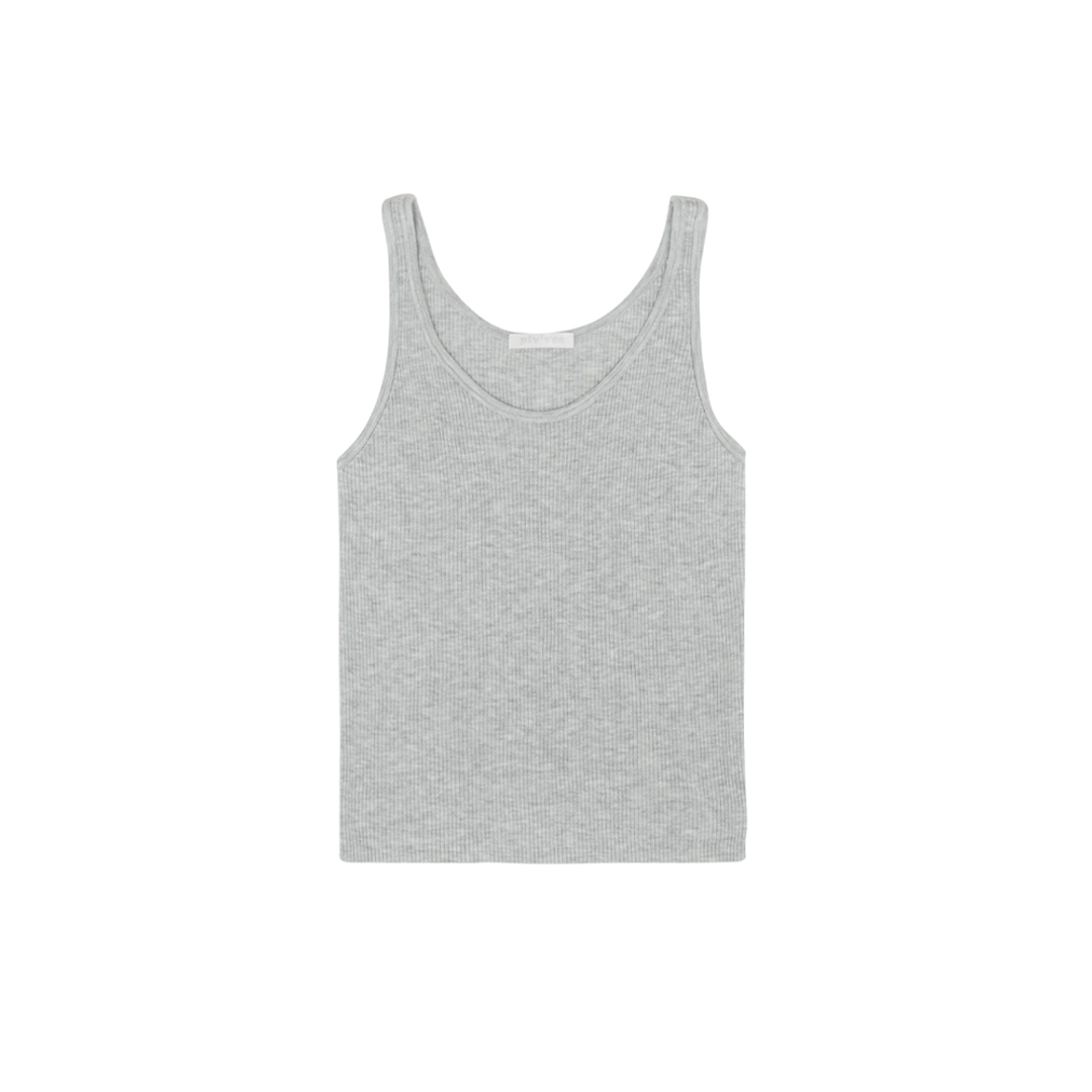 피브비 Slim Sleeveless Knit Top (snow grey) 상품 이미지 1