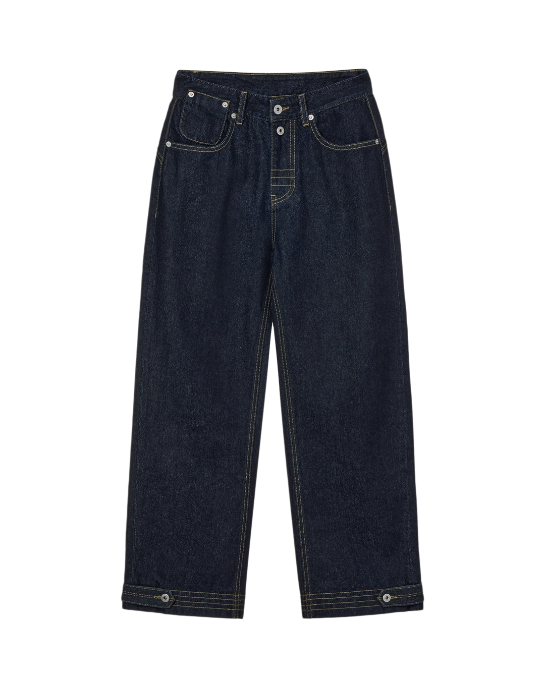 에이이에이이 CURVE DENIM PANTS [INDIGO] 상품 이미지 1