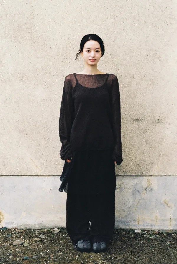 chai knit - charcoal