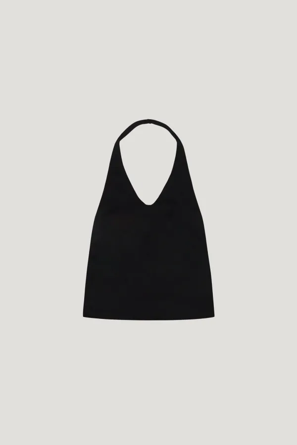 Frame Halter Top (black)