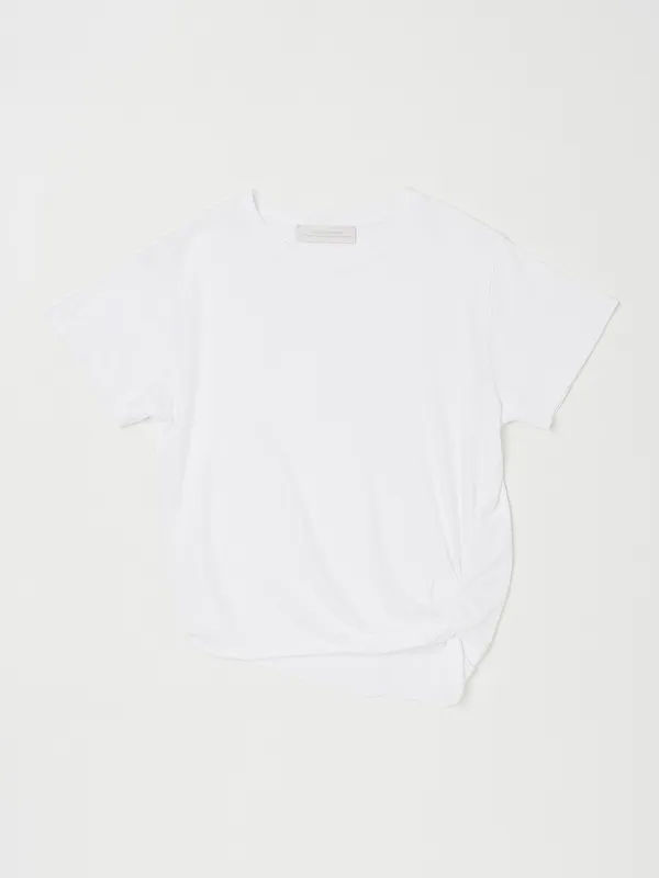 KNOT SHADE TEE IN WHITE
