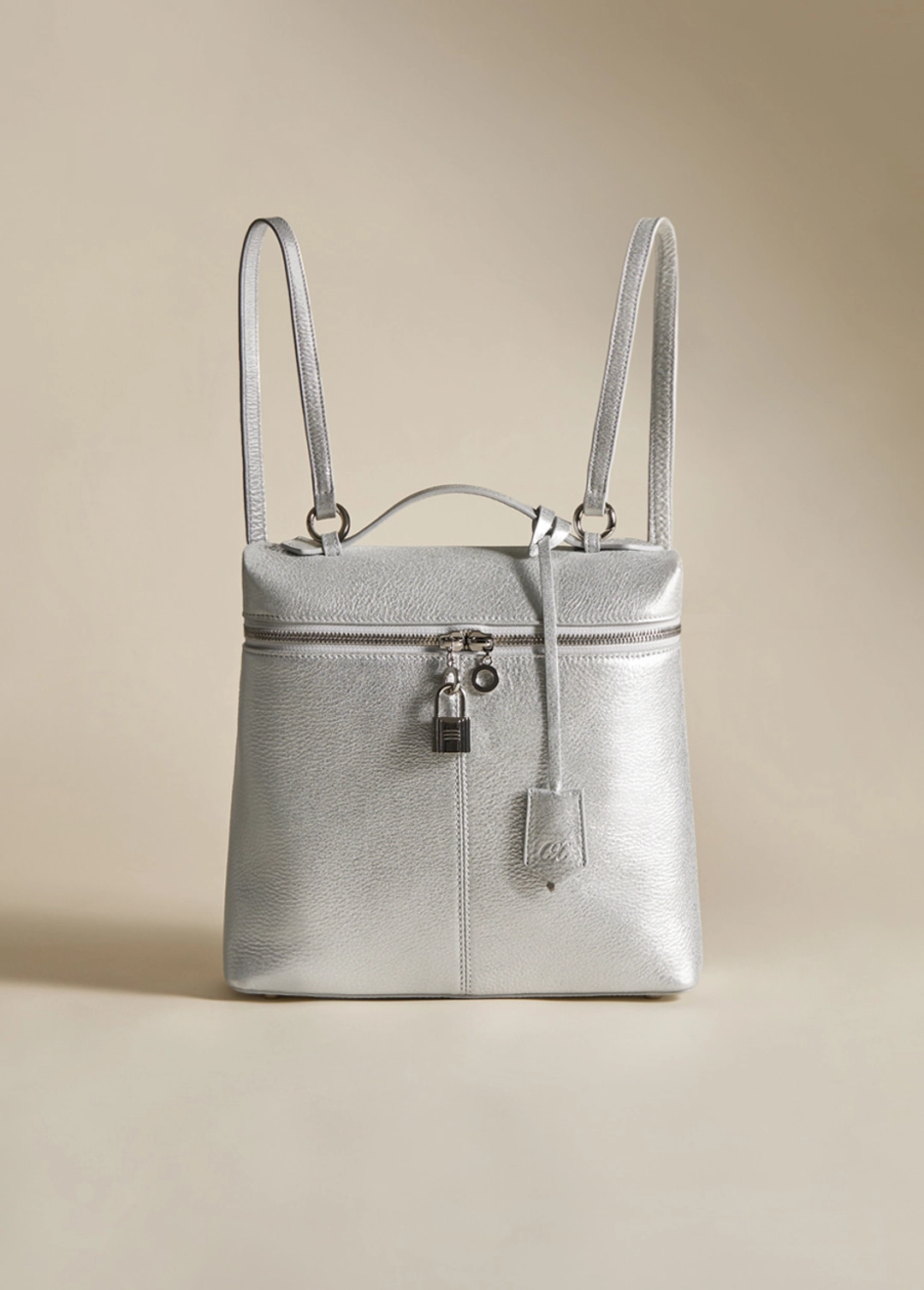 칙스라벨 CHIXLABEL H 루브 스퀘어백 24 - Silver 상품 이미지 3