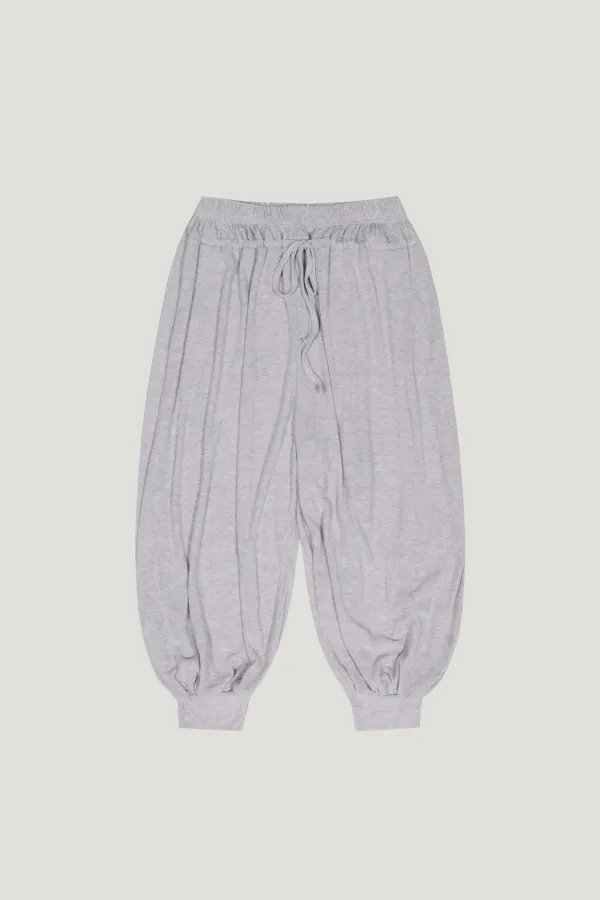 Aven Balloon Pants (white melange)