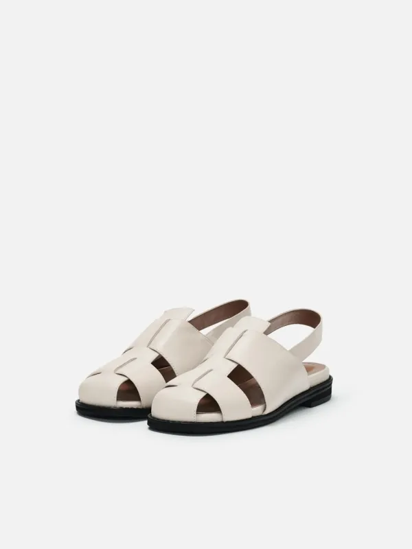 [245size 6/11순차출고]Puzzle sandals Ivory