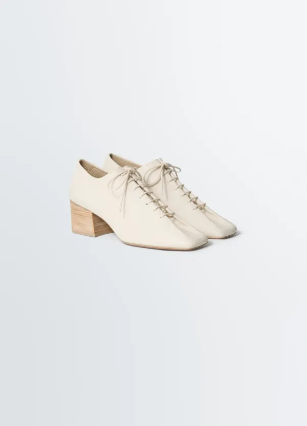 SOURIS CLASSIC DERBIES 55MM HEEL IN LEATHER