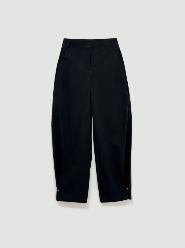 Tuck wide pants (차콜)
