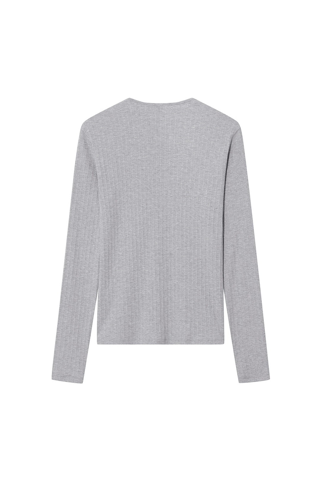 르917 CLEAN RIBBED T-SHIRT [GREY] 상품 이미지 1