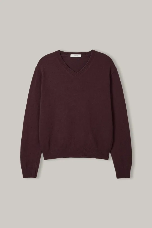 KN003 Modern Classic V-Knit (Purple)