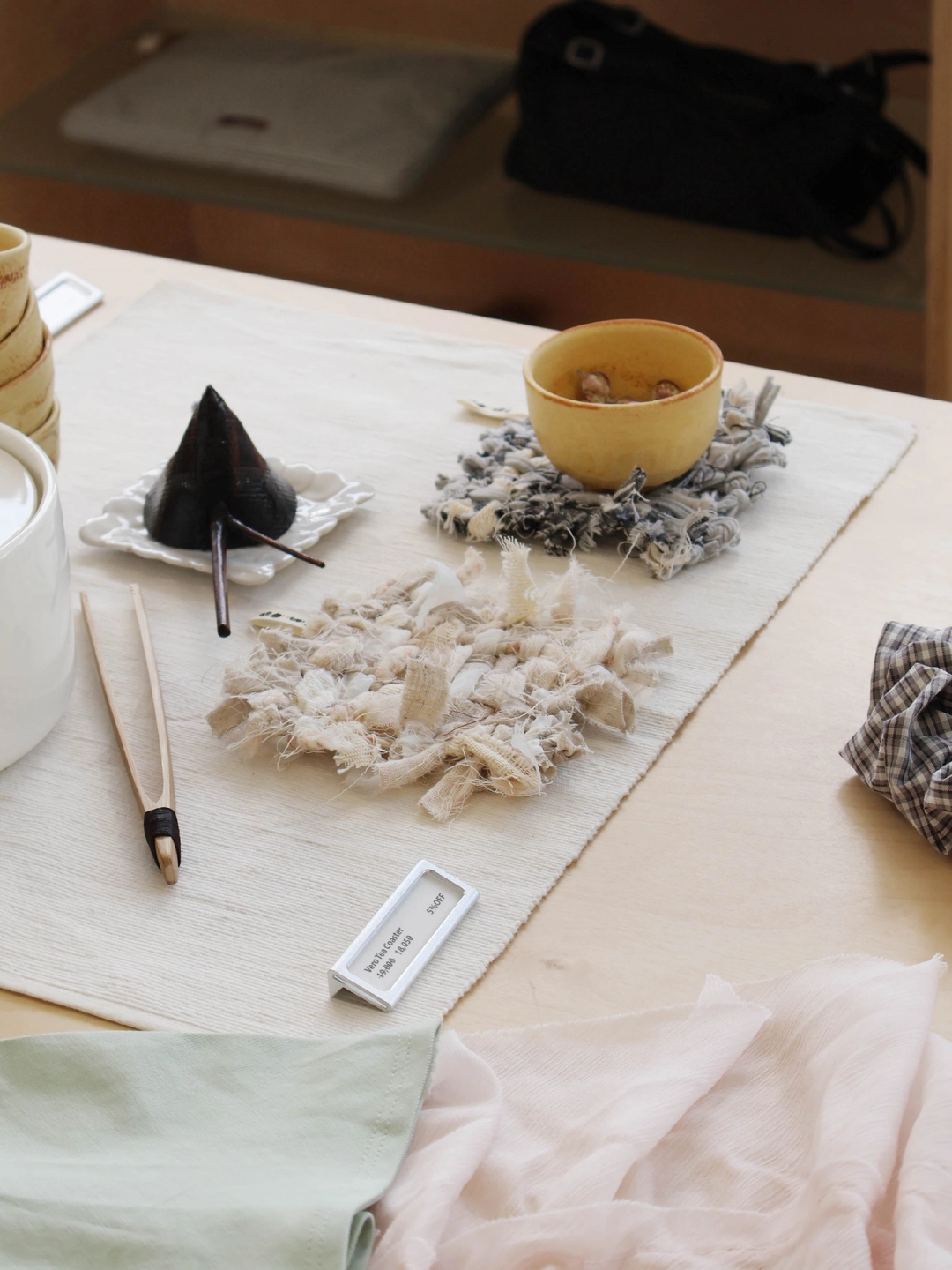 콜로신스 Last Making ⋰˚ ઇଓ VERO TEA COASTER FLOWER SALMON 상품 이미지 2