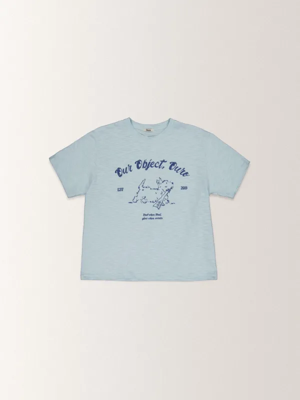 TERRIER GRAPHIC TEE [ WAVE ]