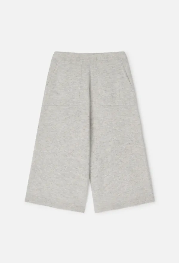 Cashmere Knit Shorts (Gray)
