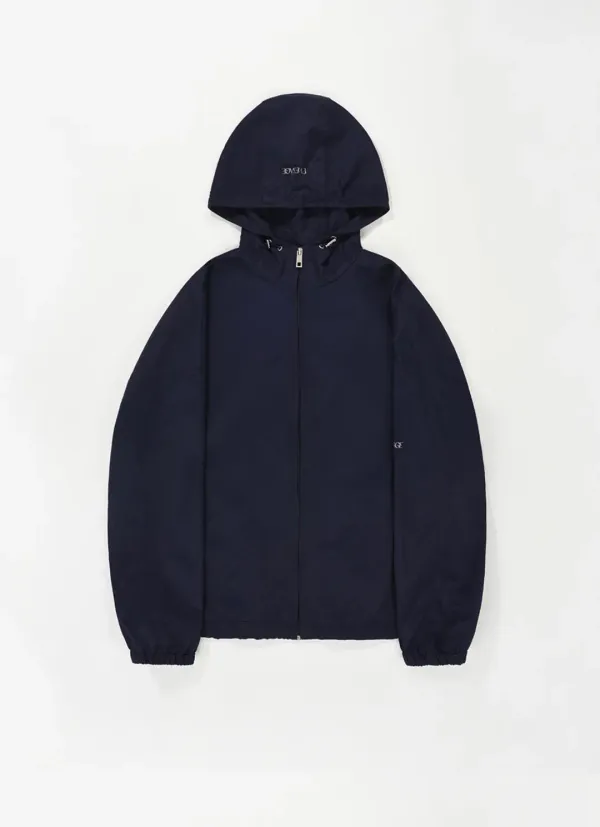 Logo Nylon Wind Jumper (Navy)