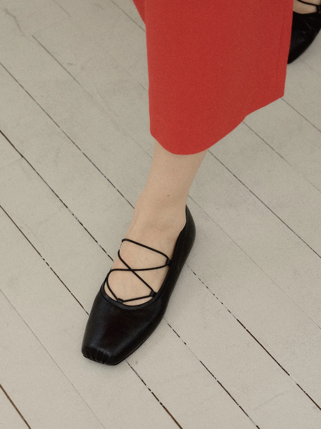 러브듀이 BALLET strap flat / 블랙 상품 이미지 2