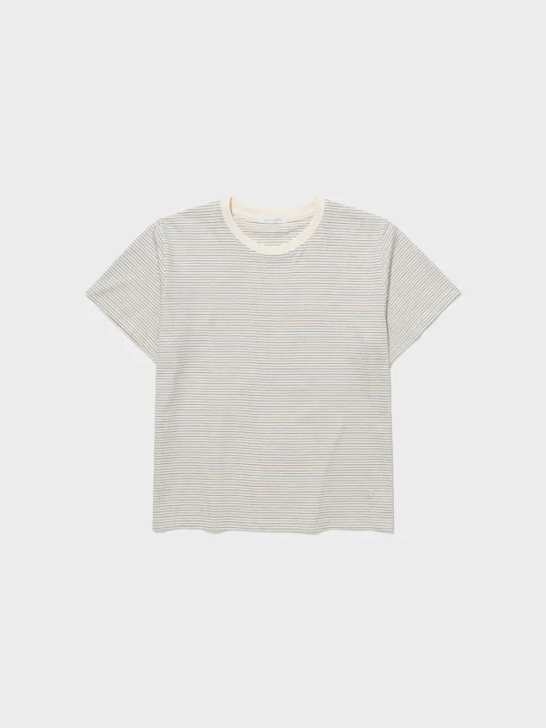 Lc Striped Basic Tee_Ivory