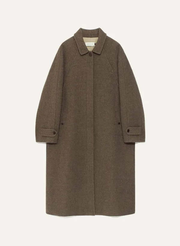 Lucy Mohair Coat Cinamon