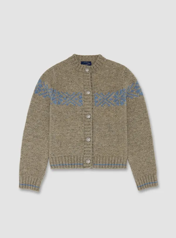 Nordic Snow Cardigan