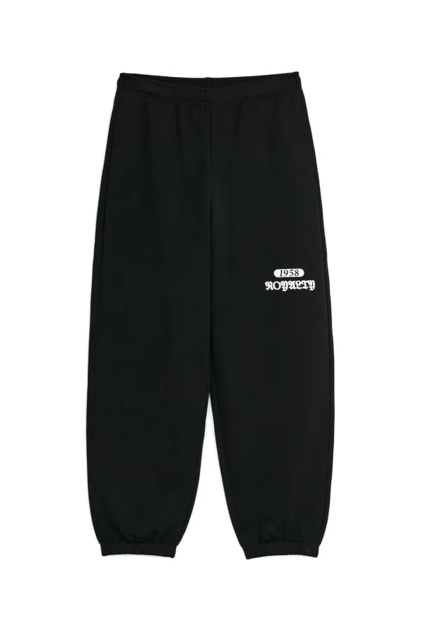 RAW SWEATPANTS, BLACK