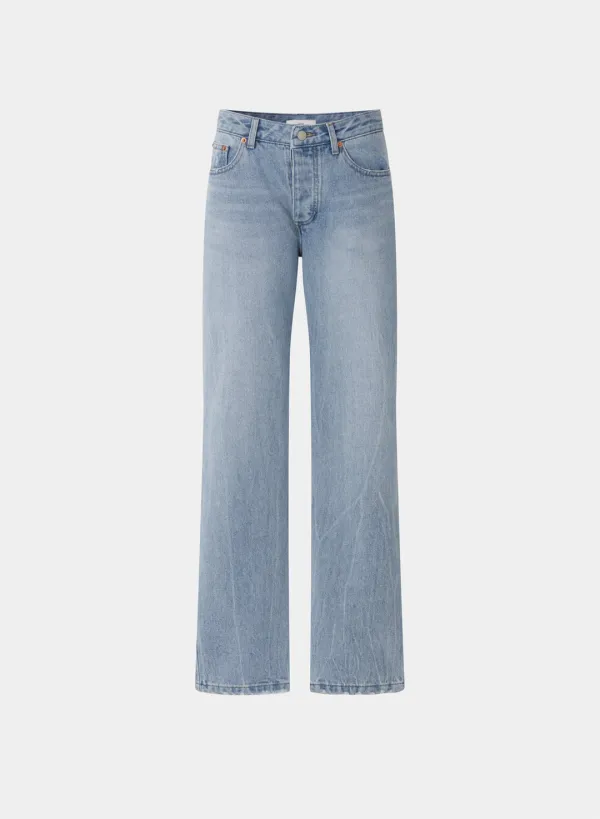 Hatty tapered DN - Washed blue