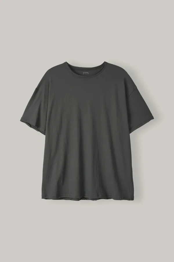 Cut-Off Loose Tee (Gray)