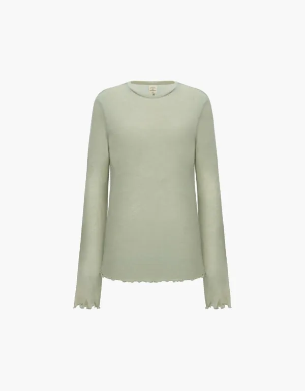 wave point t-shirt - mint