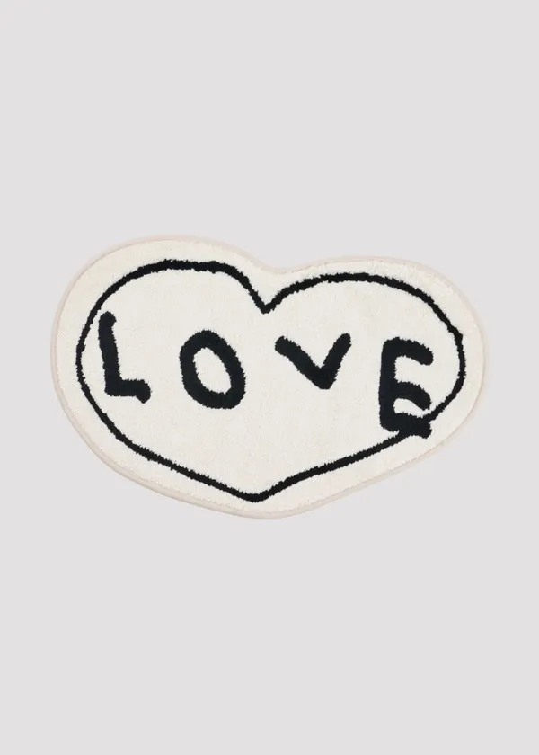 RUG HEART IVORY