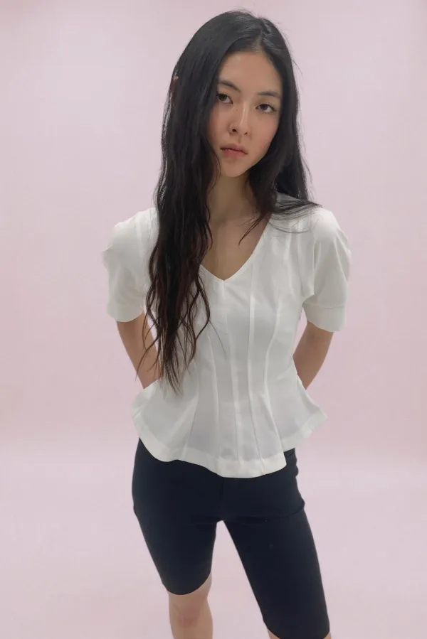 Vie blouse / White