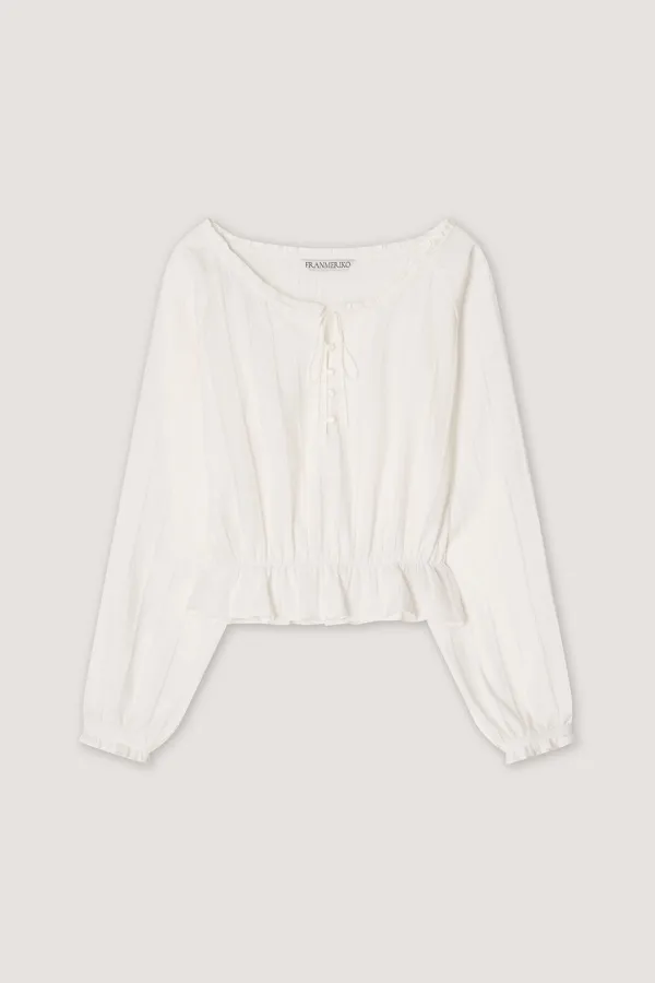 [3rd] Mood Lace Blouse - Ivory