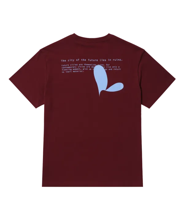 SAN SAN X b.E SPROUT T-SHIRT [WINE]