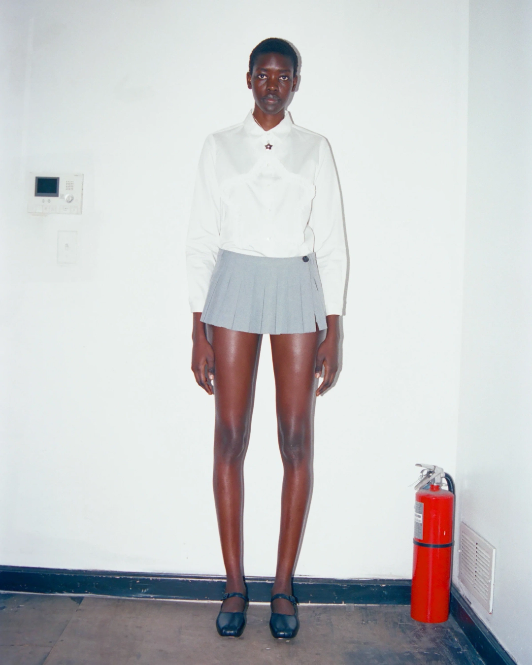 샌디리앙 FRANC SKORT IN GREY 상품 이미지 2