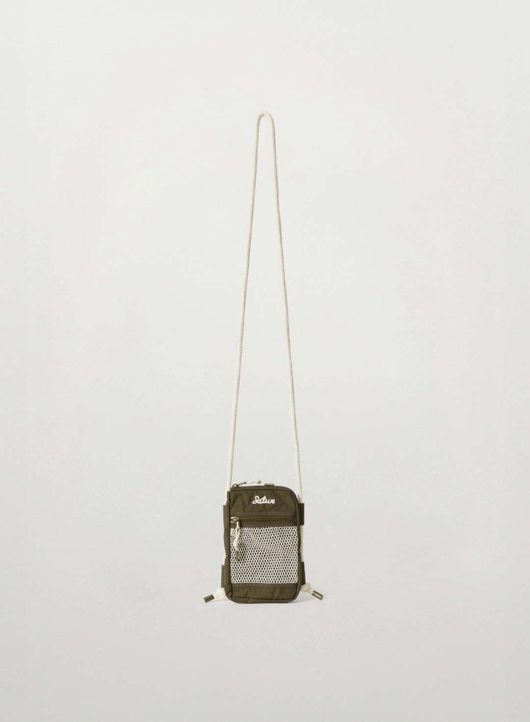 세터 Net Pocket Travel Cross Bag - Brown 상품 이미지 1