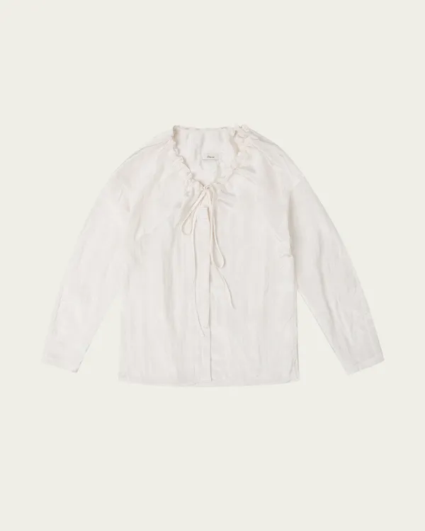 (2차) Florie Blouse - Ivory