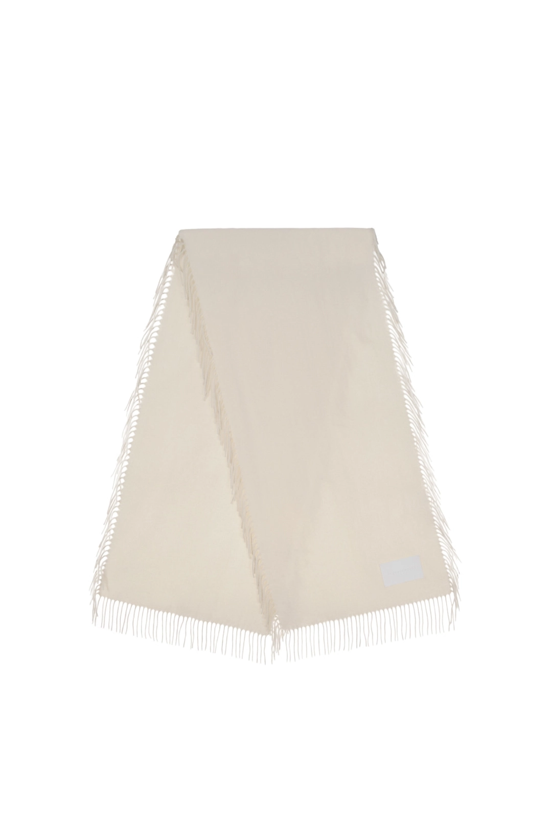 트리밍버드 Fringed Cashmere Muffler [ Ivory ] 상품 이미지 1
