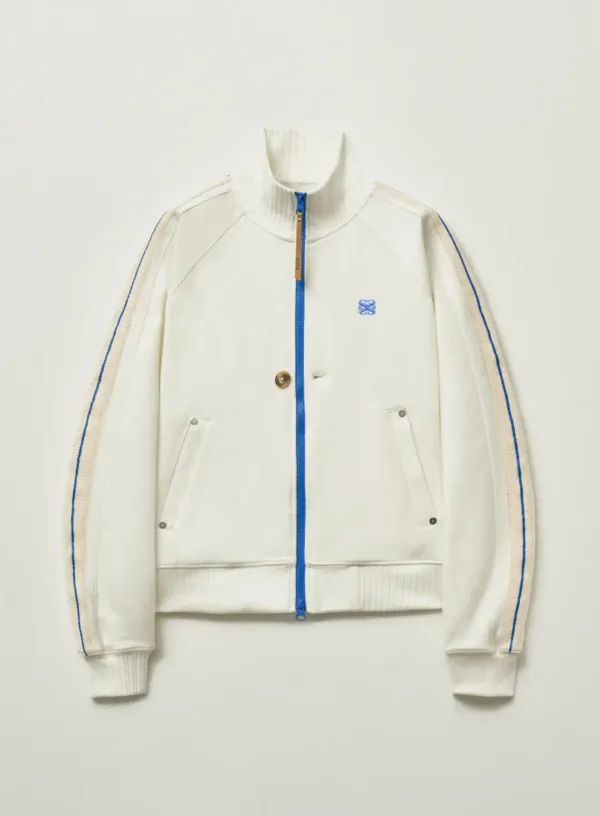 (W) Lawton All Day Track Zip-up Jacket - White