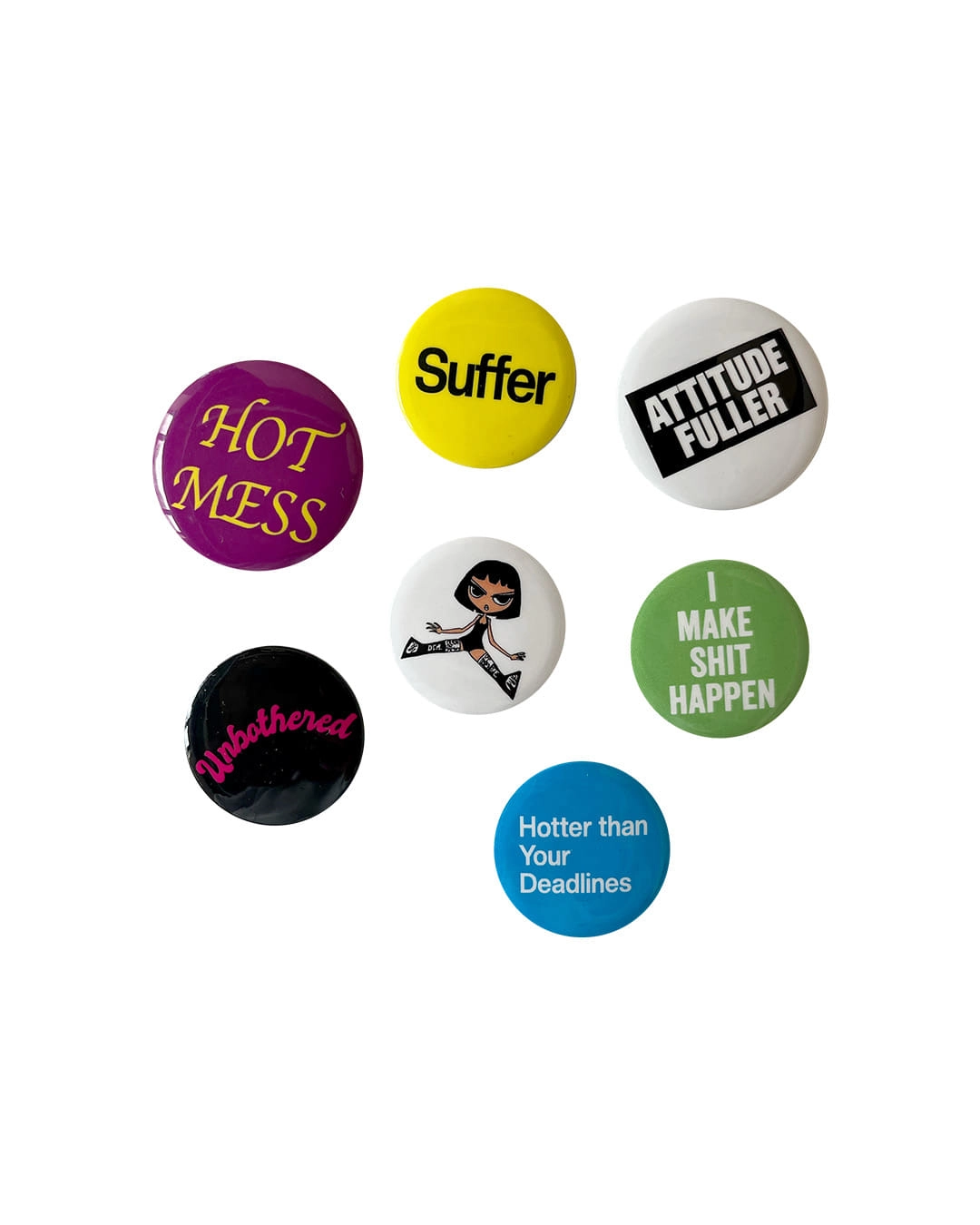 저스트하우스 PIN BUTTONS, MULTI 상품 이미지 2