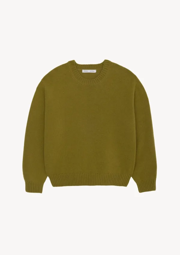 15 Classic Round Knit in Olive