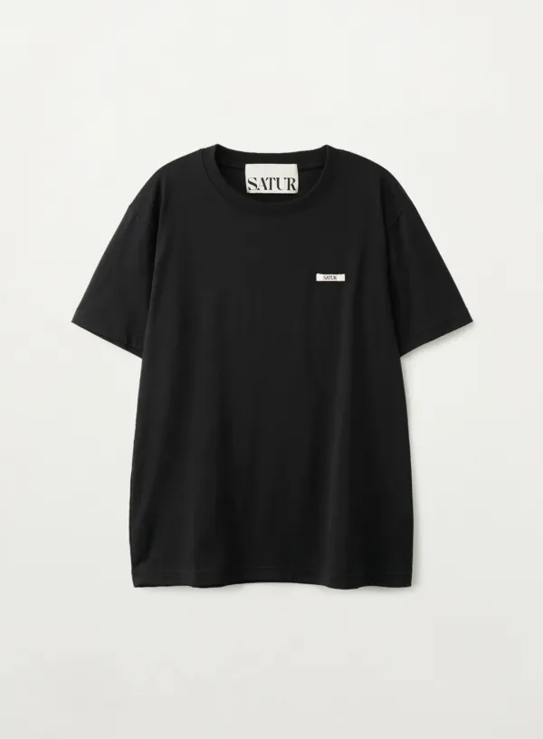 Supima Basic Crewneck T-Shirt - Black