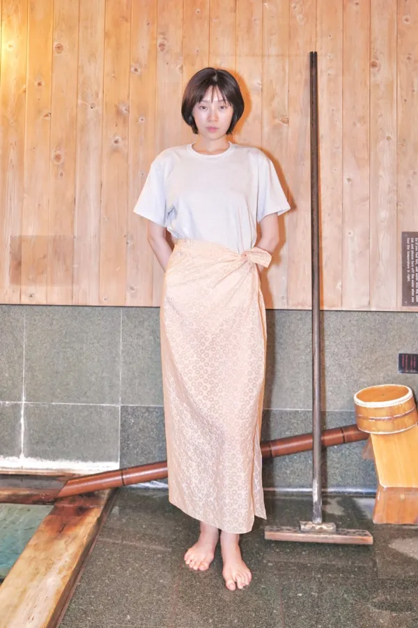 Darya Scarf_Peach