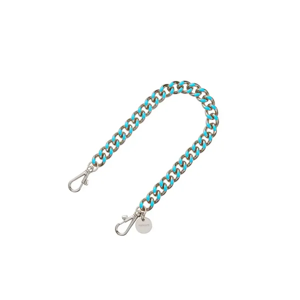 [아울렛] Manicure Chain Short Strap (매니큐어 체인 숏 스트랩) Cyan Blue