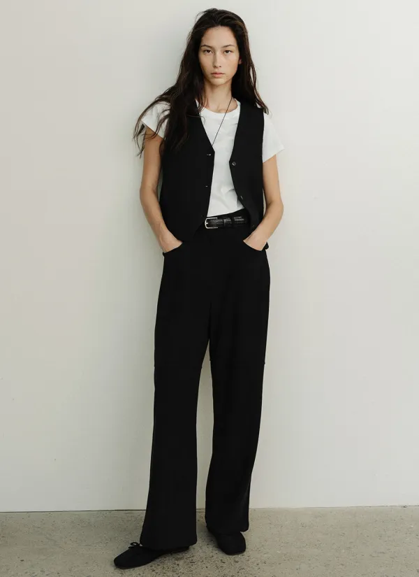 Andy Suede Pants (Black)