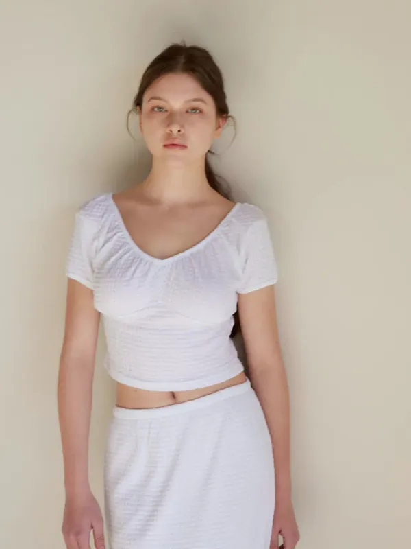 LINDA ROSE T-SHIRT / WHITE