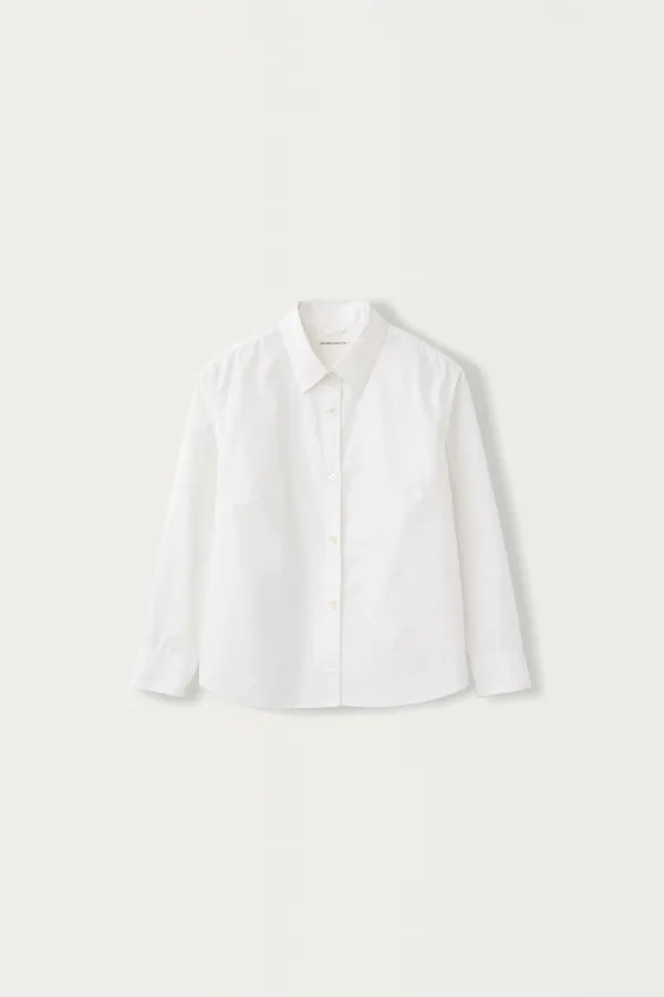 Arietta button shirt (White)