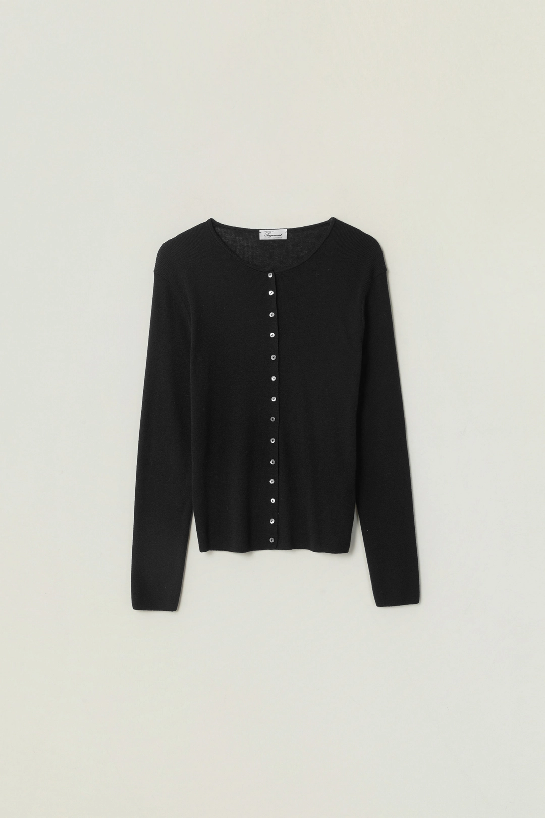 세이지먼트 HALLIE WOOL KNIT CARDIGAN_BLACK 상품 이미지 1